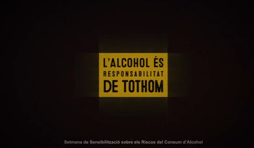 Video testimonial - Campanya 2018: “L’alcohol és responsabilitat de tothom” 