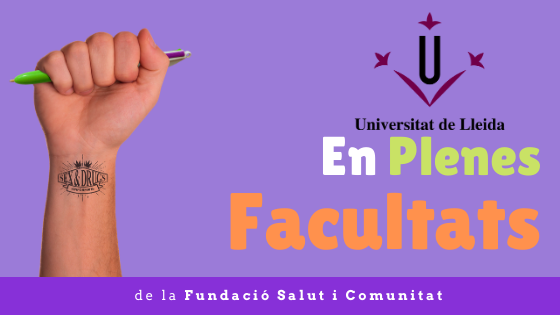 Nova edició online del curs 2020-21 “SALUT, DROGUES I SEXUALITAT SALUDABLE”, Universitat de Lleida