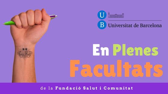 Nova edició del curs EPF: “Salut, Drogues i Sexualitats Saludables” a la UB – Campus Mundet