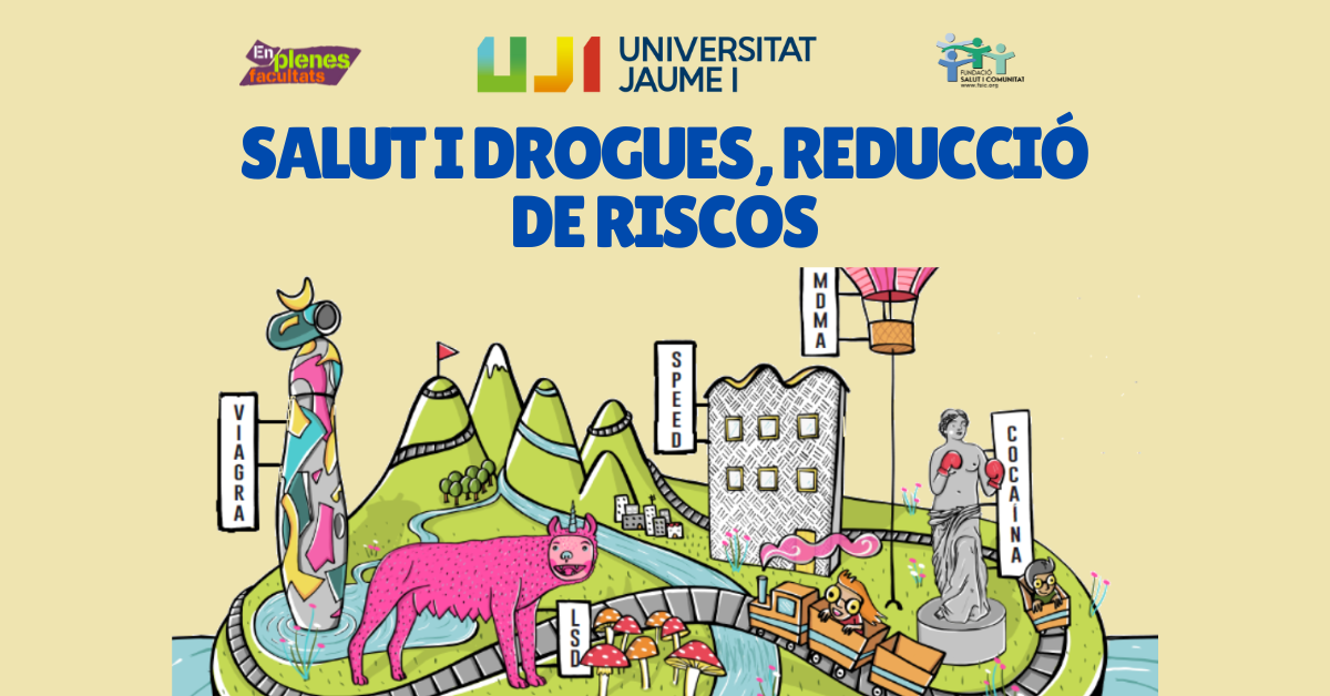 Nova  edició a UJI Castelló del  curs  EPF  2024 «Salut,  Drogues  i prevenció de riscos», amb UJI Hàbitat Saludable.