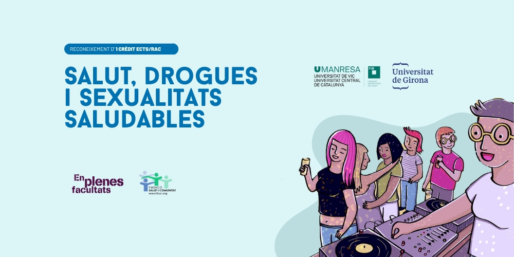 Formació en línia: Salut, Drogues i Sexualitats Saludables – UdG i UManresa