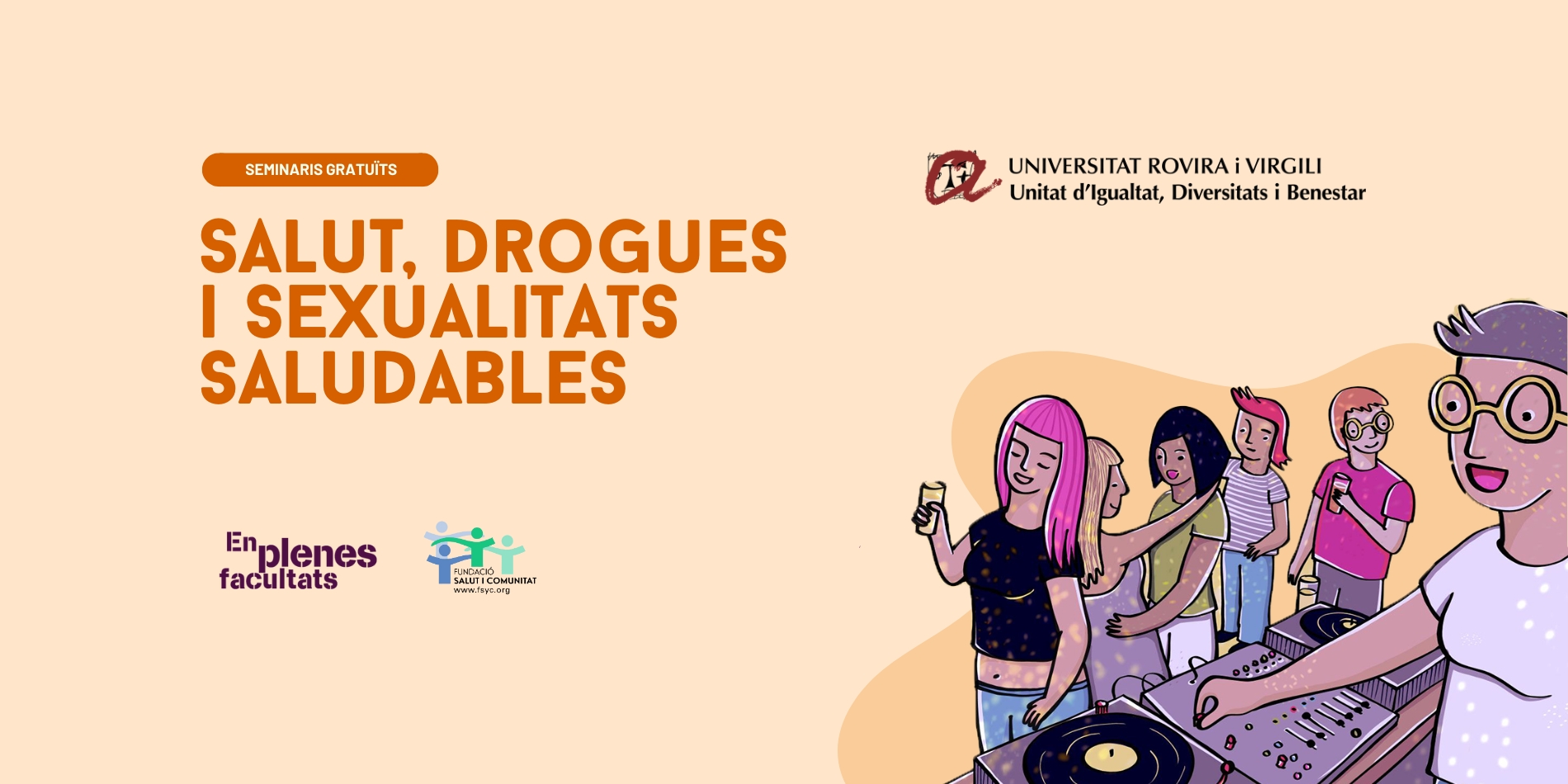 Seminaris EPF gratuïts a la Universitat Rovira i Virgili