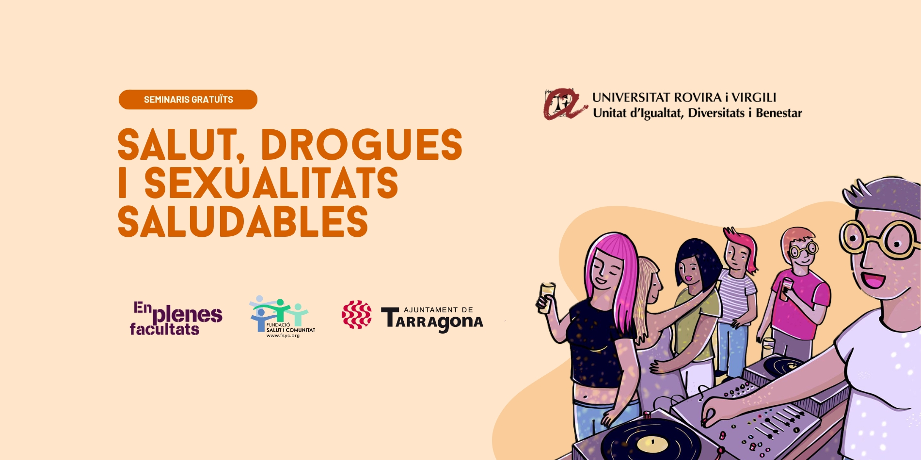 Seminaris EPF gratuïts a la Universitat Rovira i Virgili