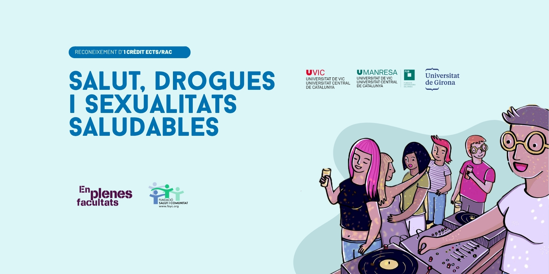 Forma’t com a Agent de Salut EPF a la UdG, UManresa o UVic