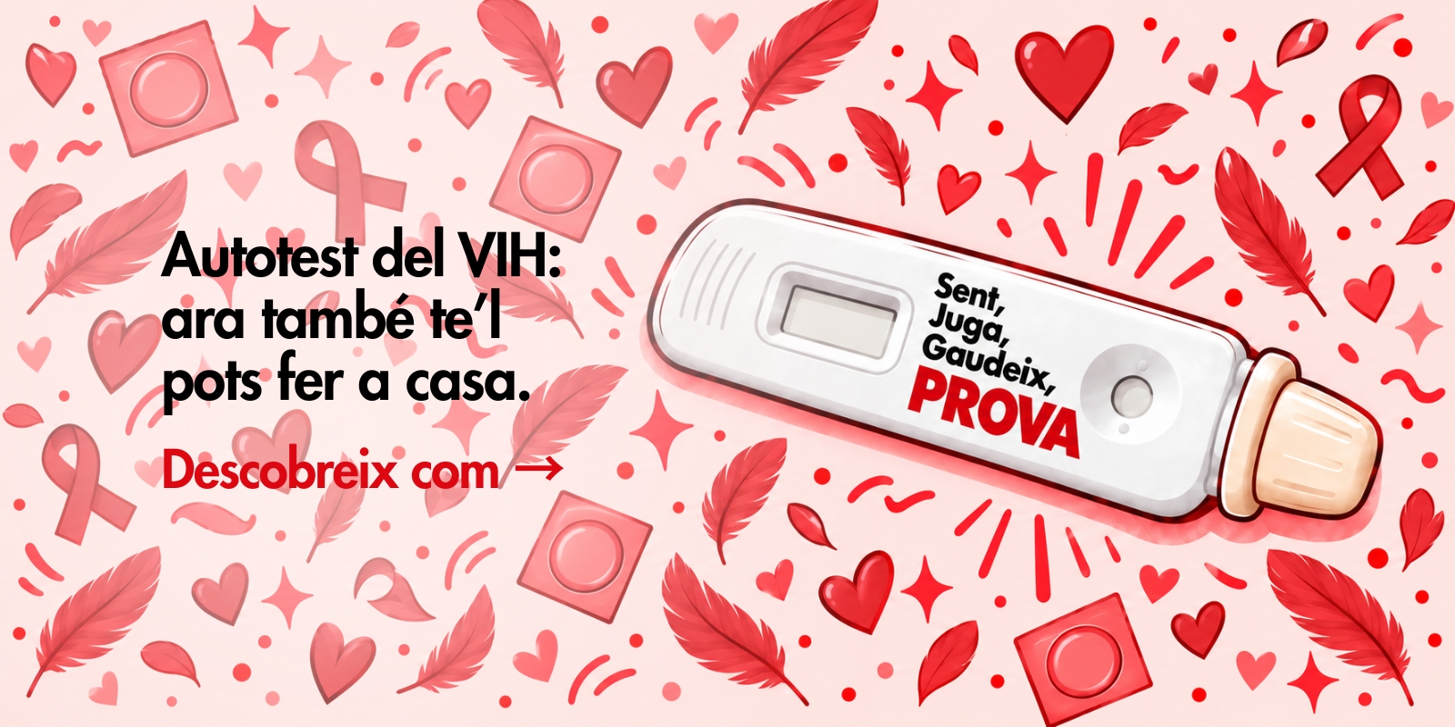 Dia de la Prova del VIH: ara també te la pots fer a casa